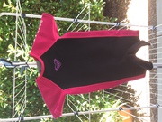 Girls Roxy pink and black wetsuit